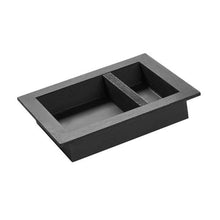 16 x 20 Inch Recessed Shower Niche Waterproof Wall Storage with Adjustable Divider Black
