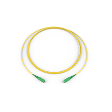5 Meters Fiber Optic Jumper Standard SCAPC Simplex SM 1F Single Fiber Riser Standard Yellow Jacket 444401R3116005M