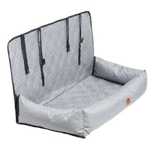 100 lbs Dog Booster Car Seat Pet Car Seat Small Dog up to Gray for Car JBS-PCS-002-GRAY