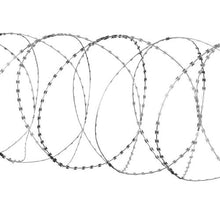 147 ft Razor Barbed Wire and  3 Rolls Razor Wire Fencing Razor Fence  Double Spira For Garden