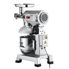 Commercial Stand Mixer 20 Qt 1100W 3-Speed Food Mixer with Meat Grinder Dough Hook & Whisk