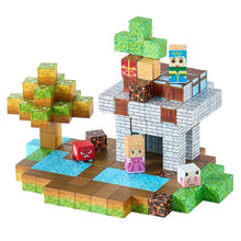 Magnetic Blocks 150PCS Forest Castle Set, STEM Building Cubes for Kids 3+