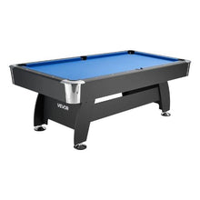 7ft Billiards Table with Adjustable Feet – Stable Design for Family Use Recreation Room
