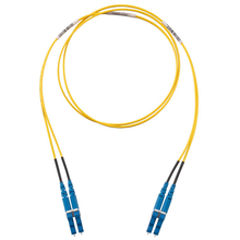 15 Meter 2 Fiber Opti-Core Optic Patch Cord Pigtail OS1/OS2 LC Duplex Connector F92ERLNLNSNM015