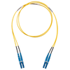 15 Meter 2 Fiber Opti-Core Optic Patch Cord Pigtail OS1/OS2 LC Duplex Connector F92ERLNLNSNM015