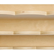 5-Tier Montessori Bookshelf Scalloped Front Facing Toddler Bookcase with Dual Hooks