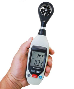 Bluetooth Anemometer w/ Wireless 1-1/2" Display and Log Readings 850020