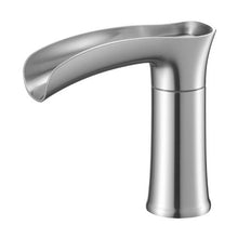Roman Tub Faucet 3-Hole Waterfall Bathtub Faucet Set 2 Handles Deck Mount Hot & Cold Silver