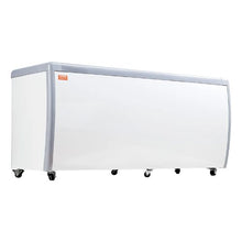 20 cu.ft Commercial Ice Cream Display Case with 12 Large Tubs 2 Sliding Glass Doors RI-560DC