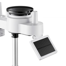 7-in-1 Wireless Weather Station 7.5-Inch VA Display Solar Sensor Rain Gauge Temperature Humidity & Wind Speed