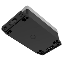 Flanged Base Polycarbonate Plastic Gray/black RBF53P06G10B