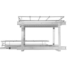 20W×21D×15H inches Heavy Duty Slide Out Pantry Shelves Steel Roll Out Drawers Sliding for Kitchen LX-C9276