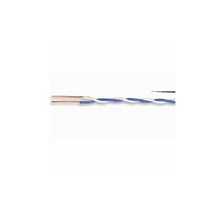 24 AWG 1 Pair Cat 5 0.08" Dia Cross-Connect Wire White/Blue 02-011-23 1000 ft