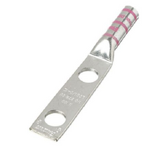 1/0 AWG Copper Compression Connectors Lugs Pink LCC1/0-12-X (Pack of 10)