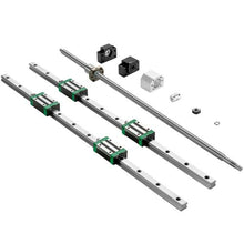 1500 mm  Linear Guide Rail  with BF12/BK12 Kit Linear Slide Rail Guide Rail Square For Lathes Mills HGR1500