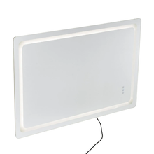 32" x 48" LED Bathroom Mirror with Anti-Fog Frontlit & Backlit Dimmable 3-Color Temperature Wall Mounted