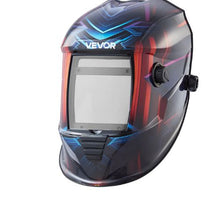 Auto Darkening Welding Helmet 3.94" X 3.15" True Color Solar-Powered, 4 Arc Sensors, Shade 4/5-9/9-13 for TIG MIG Welding - METIS Series