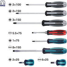 MEGADORA IMPACTA Screwdriver Set 8 Pieces 980MIXEVA