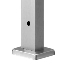 36" Pre-Drilled Cable Railing Post Stainless Steel (Silver)