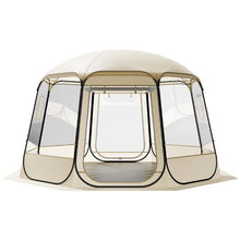 R Pop-Up Bubble Tent – 12 x 11.1 Ft Clear Waterproof Outdoor Dome Tent for 10–12 Persons