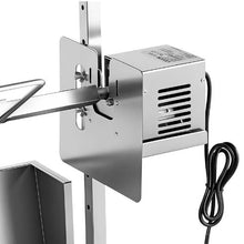Rotisserie Grill 38W Charcoal Pig & Lamb Roaster 132 LB Capacity 7-Level Height Stainless Steel