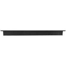 16 x 50 Inch Shower Niche Tile-Ready Single Shelf (Black)