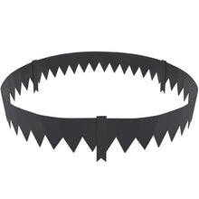 6 Inch x 20' Ft Hammer-in Edging Border with 8 Clips Steel Garden Edging Borders Bendable Metal Landscape Edging (Pack of 6)