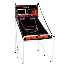 56 x 33 x 63 In Foldable 2-Player Basketball Arcade Game with Electronic Scoreboard for Kids Adults