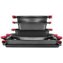 Carbon Steel Cookware Set for Baking Cookie Cake Muffin Bread (8 Pieces)