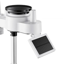 7-in-1 Wi-Fi Weather Station 7.5-Inch VA Display Solar Outdoor Sensor Rain Gauge Wind Speed Temperature & Humidity