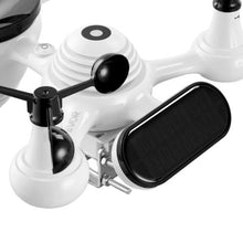 7-in-1 Wi-Fi Weather Station 7.5-Inch VA Display Solar-Powered Sensor Wind Rain Temperature & Humidity Monitoring