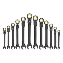 24-Piece Flex-Head Ratcheting Wrench Set SAE & Metric 72-Tooth Cr-V Steel with Case