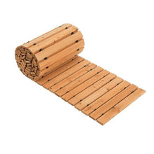 Brown Straight Pathway Roll Out Garden Walkway Wooden Garden