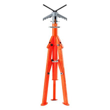 1133.9 kg V Head Pipe Stand Adjustable Height Pipe Jack Stands Folding for Pipe 1108A