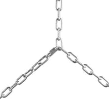 3/16" x 100' Proof Coil Chain 1100 lbs Capacity Zinc-Plated Steel Link Chain with 2 Quick Links