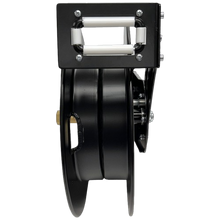 50' Retractable Hose Reel for 1/4" Twin Hose Black Painted BSVIPERHR (Hose Not Included)