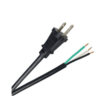 9' Ft 14/3 SJTW Black Indoor Replacement Power Supply Cord 9719SW8808 (Pack of 25)