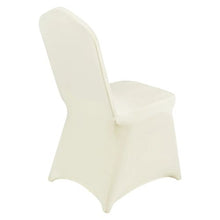 100-Pack Stretch Spandex Folding Chair Covers Universal Fit Washable (Beige)