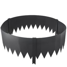 12 Inch x 13' Ft Hammer-in Edging Border with 6 Clips Steel Garden Edging Borders Bendable Metal Landscape Edging JC12*40in 4pcs (Pack of 4)