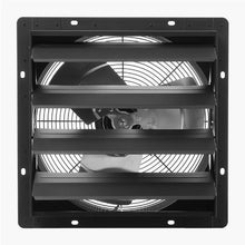 16-Inch Shutter Exhaust Fan 2900 CFM EC Motor with Smart Temperature Control & Timer for Garage Shed & Greenhouse