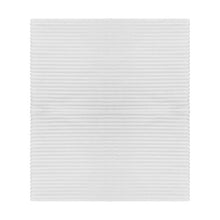 Fleece Throw Blanket 50 x 60"Soft Flannel Blanket Lightweight Throw (White)
