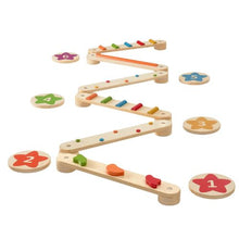 Balance Beam Stepping Stones – 6 PCS Wooden Toddler Balance Set for Kids