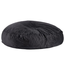72 x 72 x 20 In Giant Bean Bag Chair with Washable Cover – (Black)