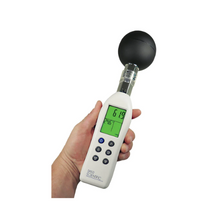Certified Wet Bulb Globe Heat Stress Meter w/ Color-Coded LCD
