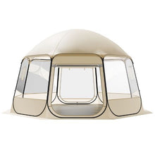 Pop-Up Bubble Tent – 15×13.8 Ft Clear Waterproof Dome Tent for 12–15 People
