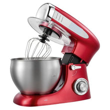 7.4 Qt 500W 6-Speed Tilt-Head Stand Mixer with Stainless Steel Bowl & 3 Attachments