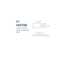12V 2.5Ah F1 Terminal SLA Rechargeable Battery PS-1220 F1 (Pack of 10)