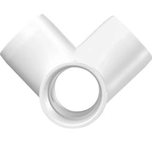 1" PVC Pipe Joints Elbow Connector 4-Way PVC Fittings (PACK 10)
