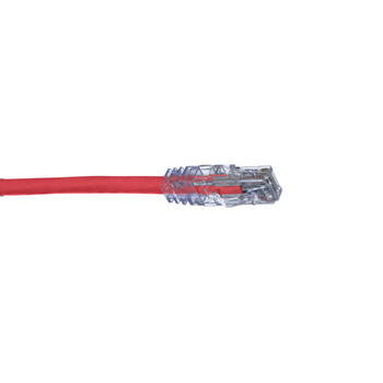 2m 24 AWG Red Cat 6 Stranded Patch Cord UTPSP2MRDY