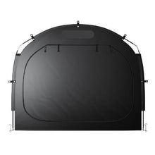 Bike Storage Tent 5 Bikes Waterproof Outdoor Tent Ventilated Window Fiberglass Frame